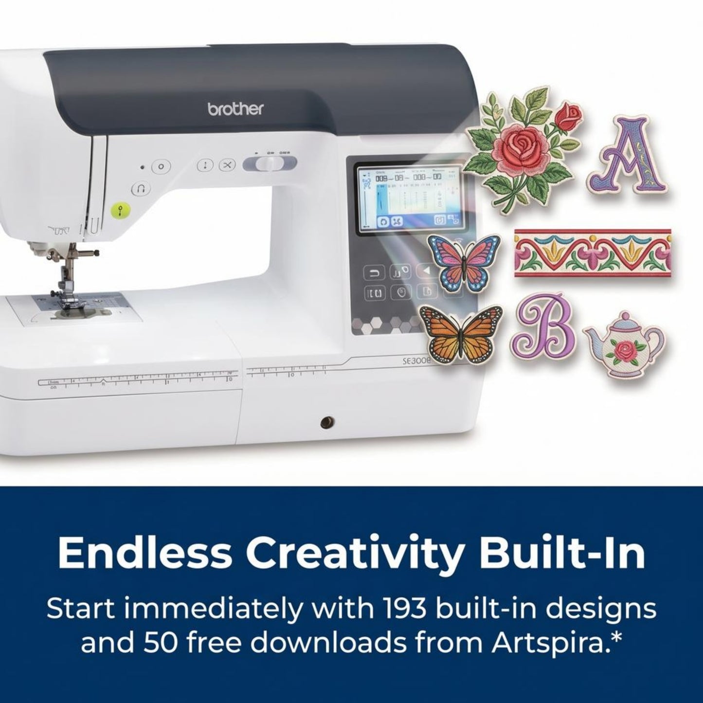 Brother SE2000 Combo Sewing and Embroidery Machine