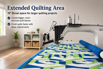 Grace SMP-01-16075 Q'nique 19X Elite Quilting Machine
