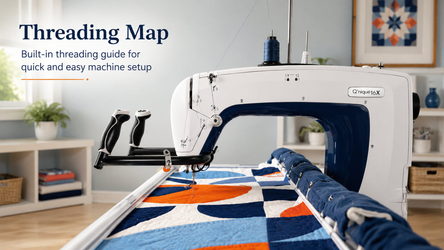 Grace SMP-01-16166 Q'nique 16X Quilting Machine