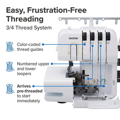 Brother ST4031HD Strong & Tough 3/4 Thread Serger with Differential Feed Sergers