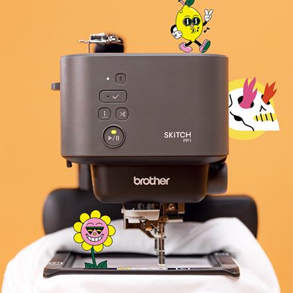 Brother PP1 Skitch, Artspira App Enabled Embroidery Machine