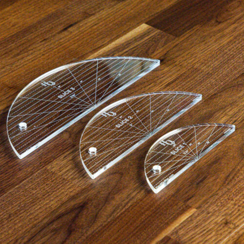 Handi Quilter HG00553 Slice Ruler Set (of 3)