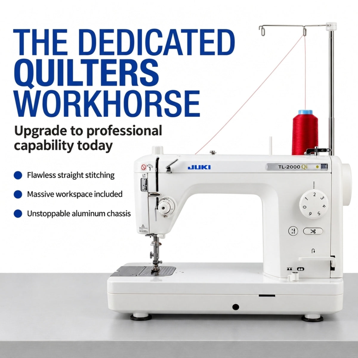 JUKI AMERICA TL-2000Qi Mid-Arm Quilting and Piecing Machine