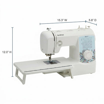 Brother XR3774 37-Stitch Sewing & Quilting Machine with Wide Table