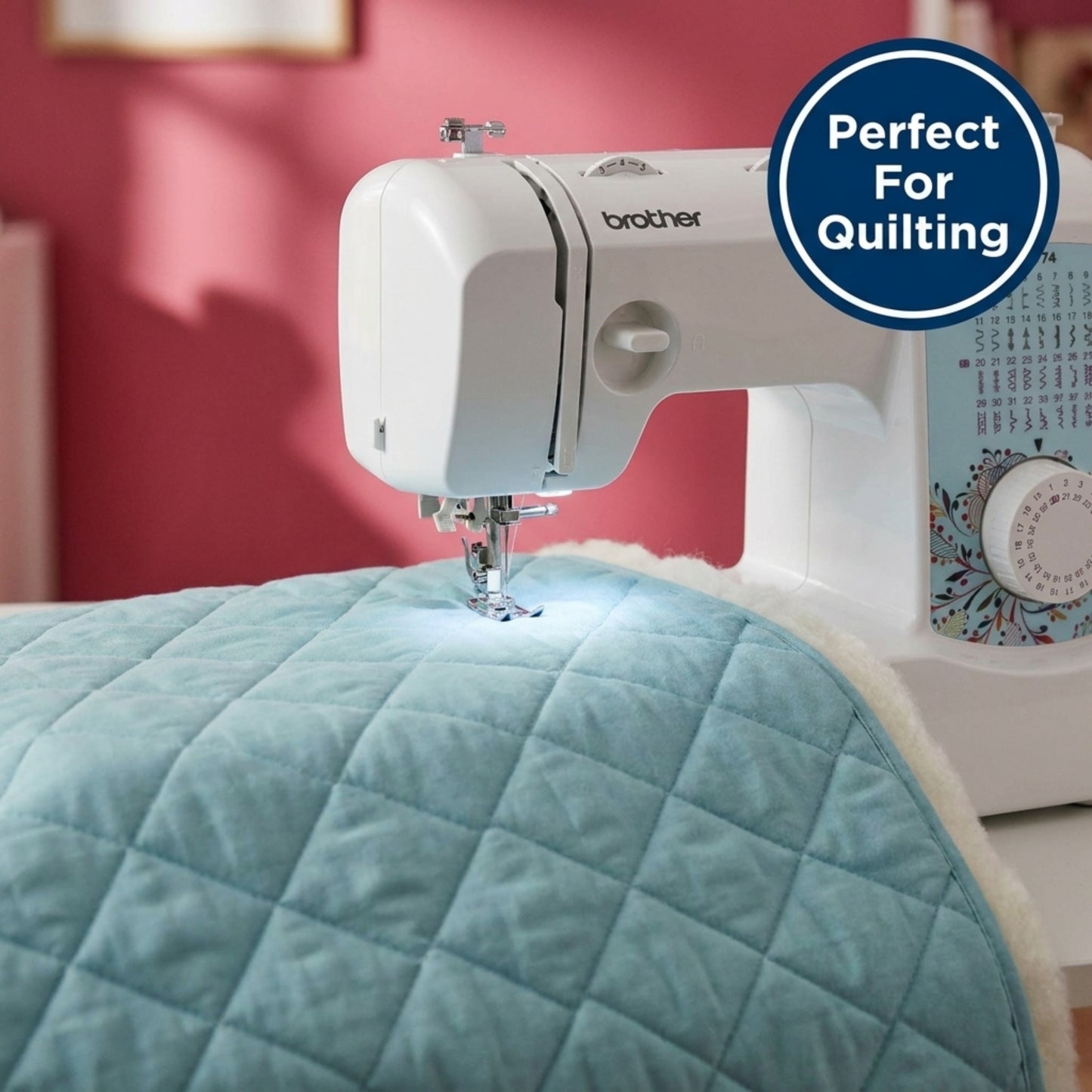 Brother XR3774 37-Stitch Sewing & Quilting Machine with Wide Table