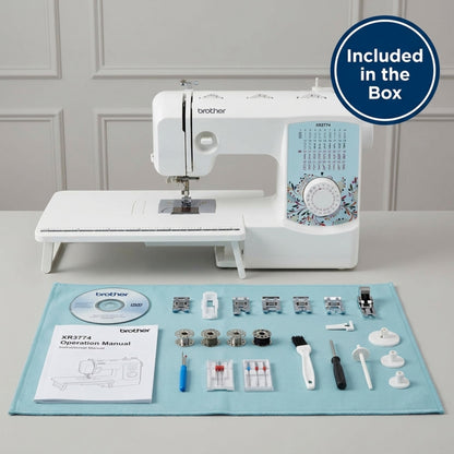 Brother XR3774 37-Stitch Sewing & Quilting Machine with Wide Table