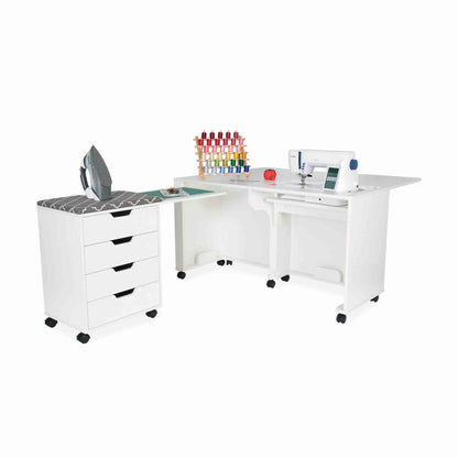 Arrow Laverne & Shirley Sewing Cabinet 451 - Ash White