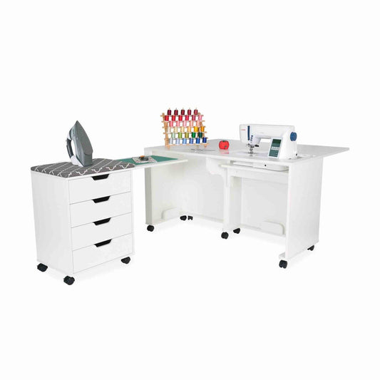 Arrow Laverne & Shirley Sewing Cabinet 451 - Ash White