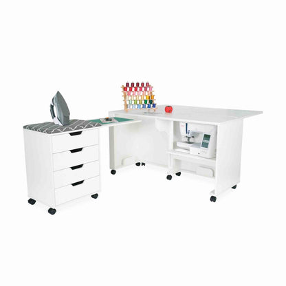 Arrow Laverne & Shirley Sewing Cabinet 451 - Ash White