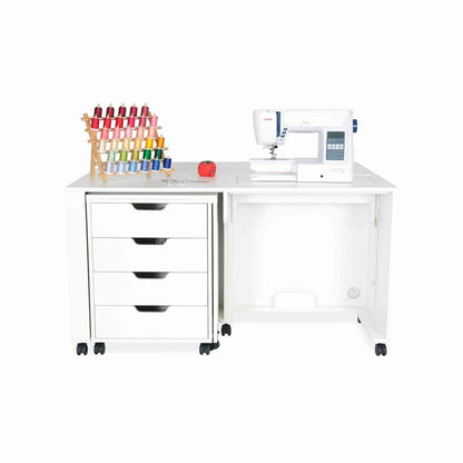 Arrow Laverne & Shirley Sewing Cabinet 451 - Ash White