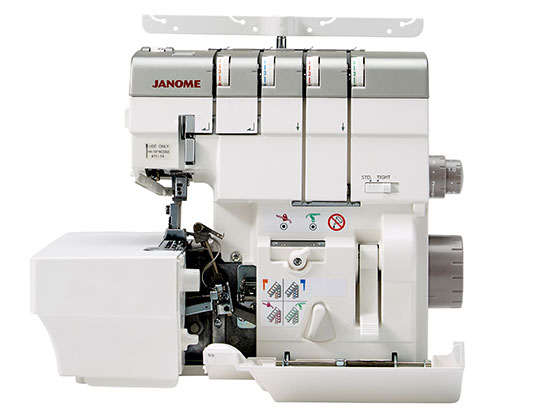 Janome AirThread 2000D Serger with CoverPro 3000 Professional Coverstitch Machine Bundle - Air Threading, Top Cover Stitch, Differential Feed, LED Lighting