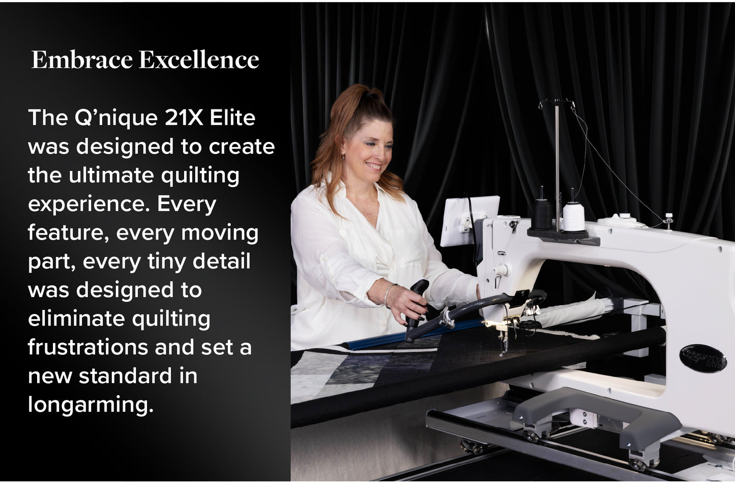 Grace SMP-01-15669 Q'nique 21X Elite Quilting Machine