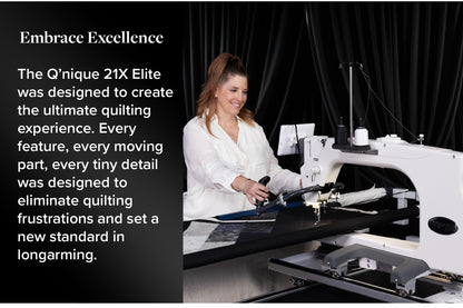 Grace SMP-01-15669 Q'nique 21X Elite Quilting Machine