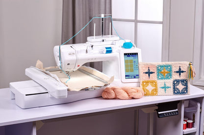 Baby Lock Ursa Sewing and Embroidery Machine with Deluxe Accessory & Thread Bundle