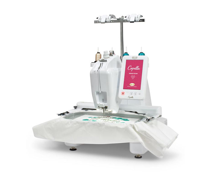 Baby Lock Capella Single-Needle Embroidery Machine with Extension Table