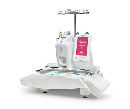 Baby Lock Capella Single-Needle Embroidery Machine with Extension Table