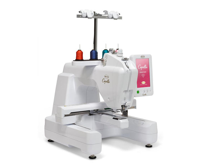 Baby Lock Capella Single-Needle Embroidery Machine with Extension Table