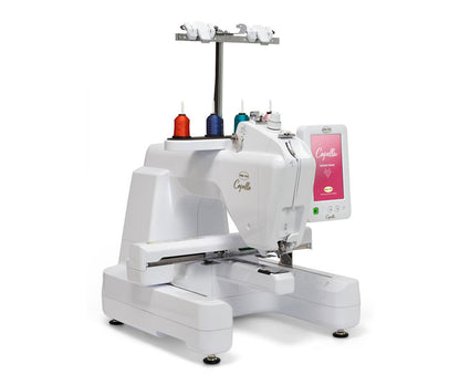 Baby Lock Capella Single-Needle Embroidery Machine with Extension Table
