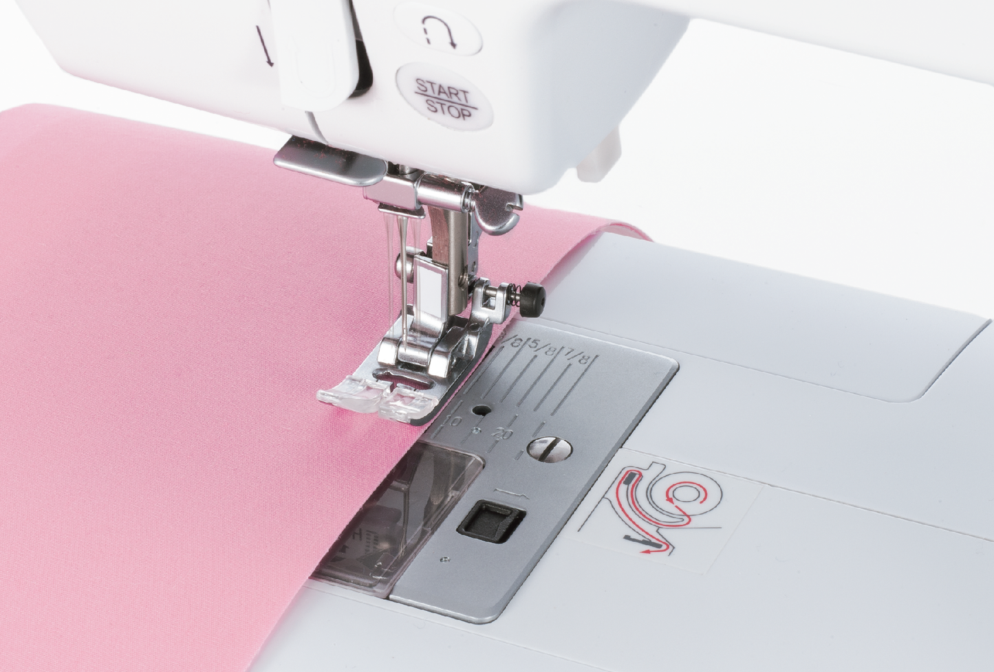 JUKI AMERICA HZL-70HW-A Compact Size Computer Controlled Sewing Machine with 80 Stitch Patterns