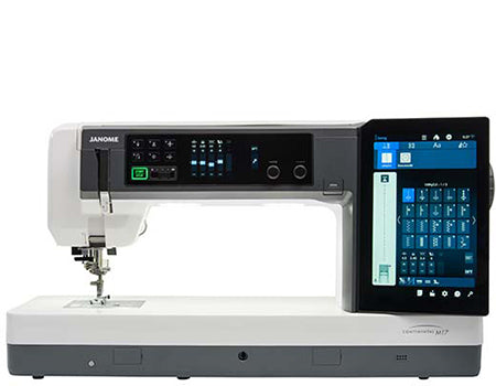 Janome Continental M17 Sewing & Embroidery Machine with Janome Memory Craft 9850 Limited Edition Sewing & Embroidery Machine - Ultimate Professional Sewing & Embroidery Bundle