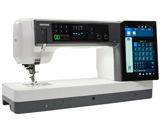 Janome Continental M17 Sewing & Embroidery Machine with Janome Memory Craft 9850 Limited Edition Sewing & Embroidery Machine - Ultimate Professional Sewing & Embroidery Bundle
