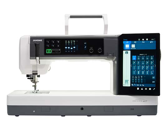 Janome Continental M17 Sewing & Embroidery Machine with Janome Memory Craft 9850 Limited Edition Sewing & Embroidery Machine - Ultimate Professional Sewing & Embroidery Bundle