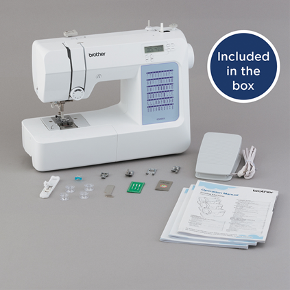 Brother CS5055 60-Stitch Computerized Sewing & Embroidery Combo