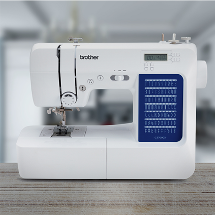 Brother CS7000X 70-Stitch Computerized Sewing & Embroidery Combo with Wide Table