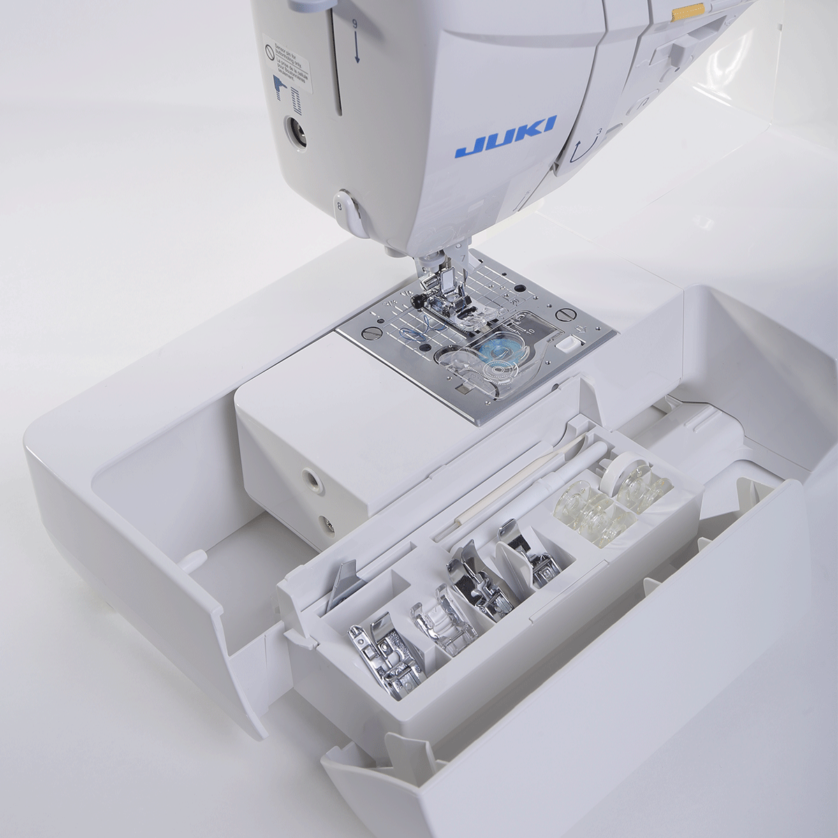 JUKI AMERICA HZL-DX7 Professional Quality Quilting and Sewing Machine with 287 Stitch Patterns and 4 Fonts