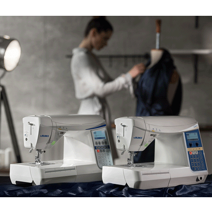 JUKI AMERICA HZL-DX7 Professional Quality Quilting and Sewing Machine with 287 Stitch Patterns and 4 Fonts
