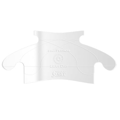 Grace ACC-01- Feather Ruler (1/4”, 1/8”)
