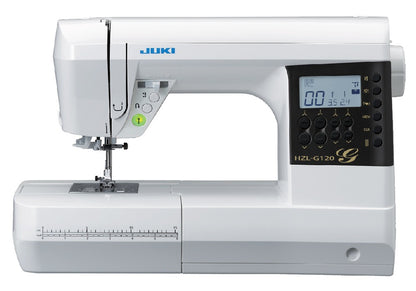 JUKI AMERICA HZL-G120 Full-Sized Computer Controlled Sewing Machine with 180 Stitch Patterns