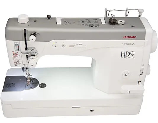 Janome HD9 Professional Sewing Machine Version 2 with Bonus Kit HD9v2PKG -High-Speed Straight Stitch, 1,600 SPM, Heavy-Duty Quilting & Sewing Machine