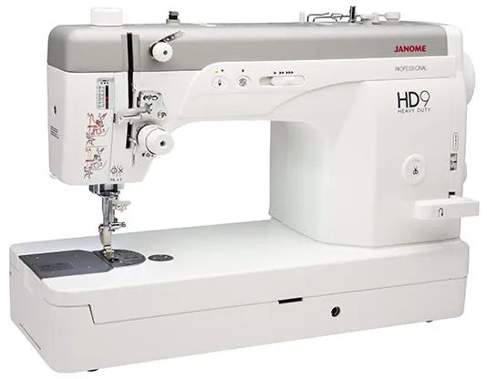 Janome HD9 Professional Sewing Machine Version 2 with Bonus Kit HD9v2PKG -High-Speed Straight Stitch, 1,600 SPM, Heavy-Duty Quilting & Sewing Machine