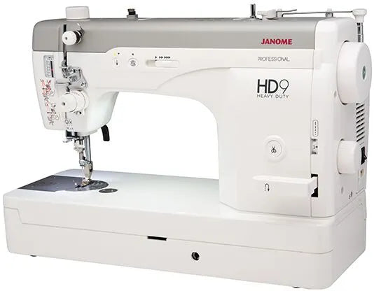 Janome HD9 Professional Sewing Machine Version 2 with Bonus Kit HD9v2PKG -High-Speed Straight Stitch, 1,600 SPM, Heavy-Duty Quilting & Sewing Machine