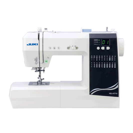 JUKI AMERICA HZL-HT710 Compact Size Computer Controlled Sewing Machine with 60 Stitch Patterns