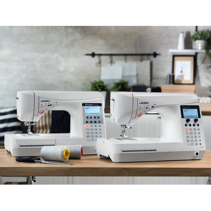 JUKI AMERICA HZL-F600 Exceed Series Sewing Machine with 225 Stitch Patterns and 4 Fonts