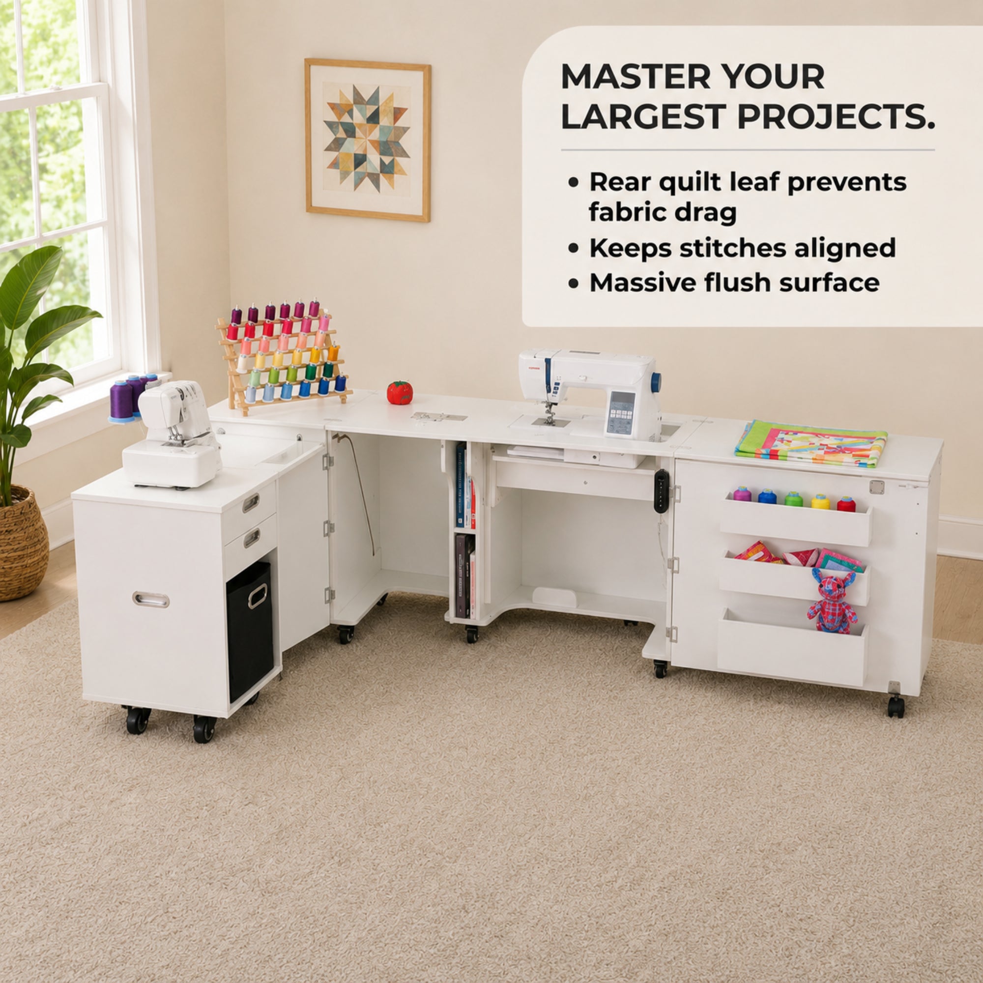 Arrow Sewing Aussie Dual Rail Electric Cabinet