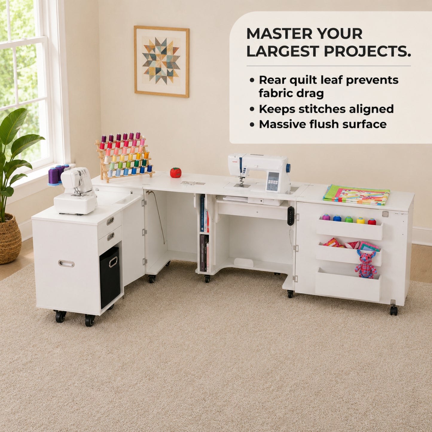 Arrow Sewing Aussie Dual Rail Electric Cabinet