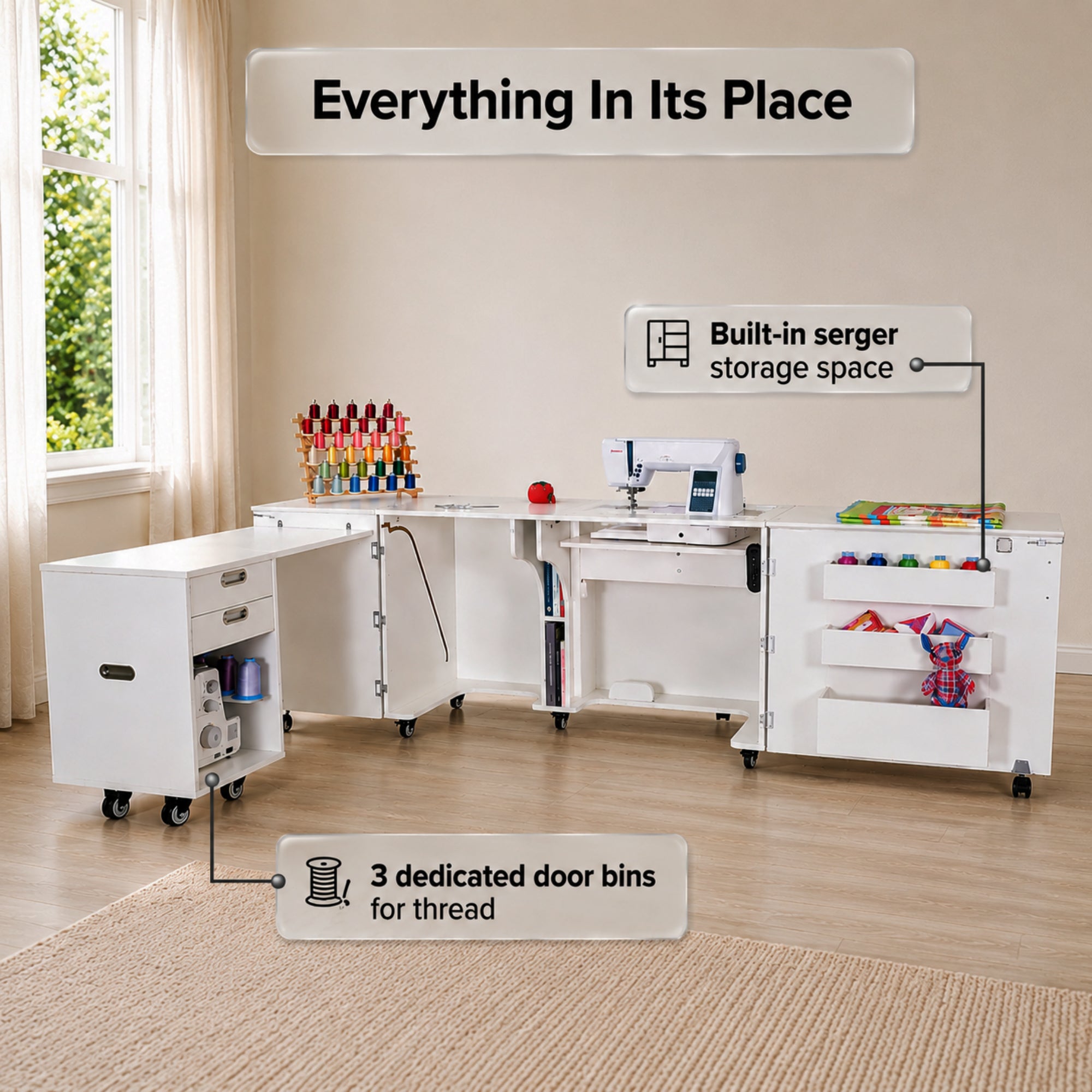 Arrow Sewing Aussie Dual Rail Electric Cabinet
