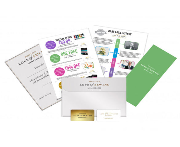 Love of Sewing Membership Level 1