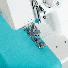 Load image into Gallery viewer, JUKI AMERICA MCS-1500 Specialized Chainstitch and Coverstitch Machine
