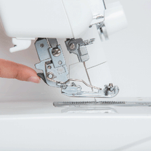 Load image into Gallery viewer, JUKI AMERICA MCS-1500 Specialized Chainstitch and Coverstitch Machine
