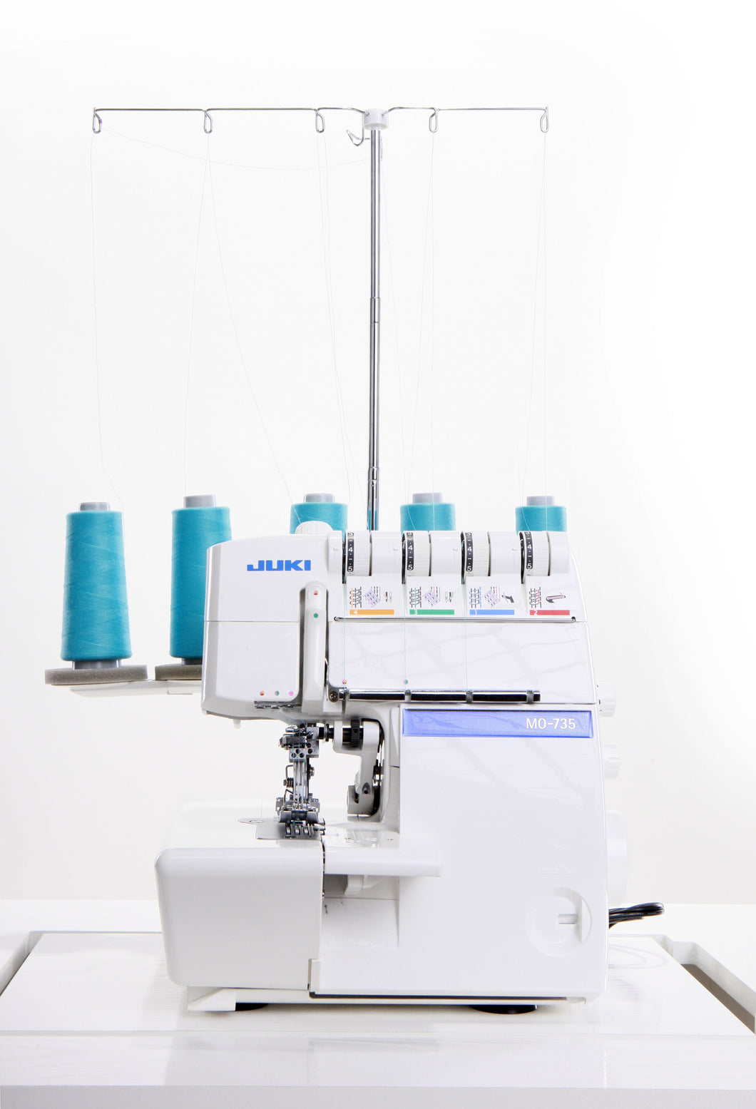 JUKI AMERICA MO-735 2/3/4/5 Thread Overlock with Chainstitch and Coverstitch
