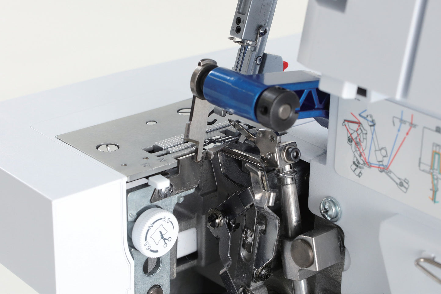 JUKI AMERICA MO-80CB 2/3/4 Thread Overlock with Free Arm, Differential Feed, and Rolled Hem