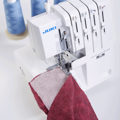 JUKI AMERICA MO-104D 2/3/4 Thread Overlock with Differential Feed and Rolled Hem