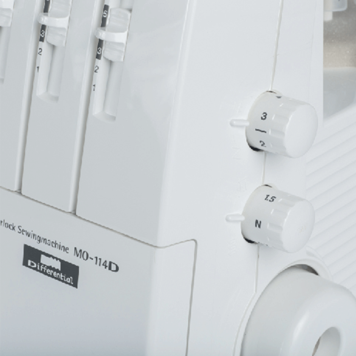 JUKI AMERICA MO-114D 2/3/4 Thread Overlock with Differential Feed and Rolled Hem
