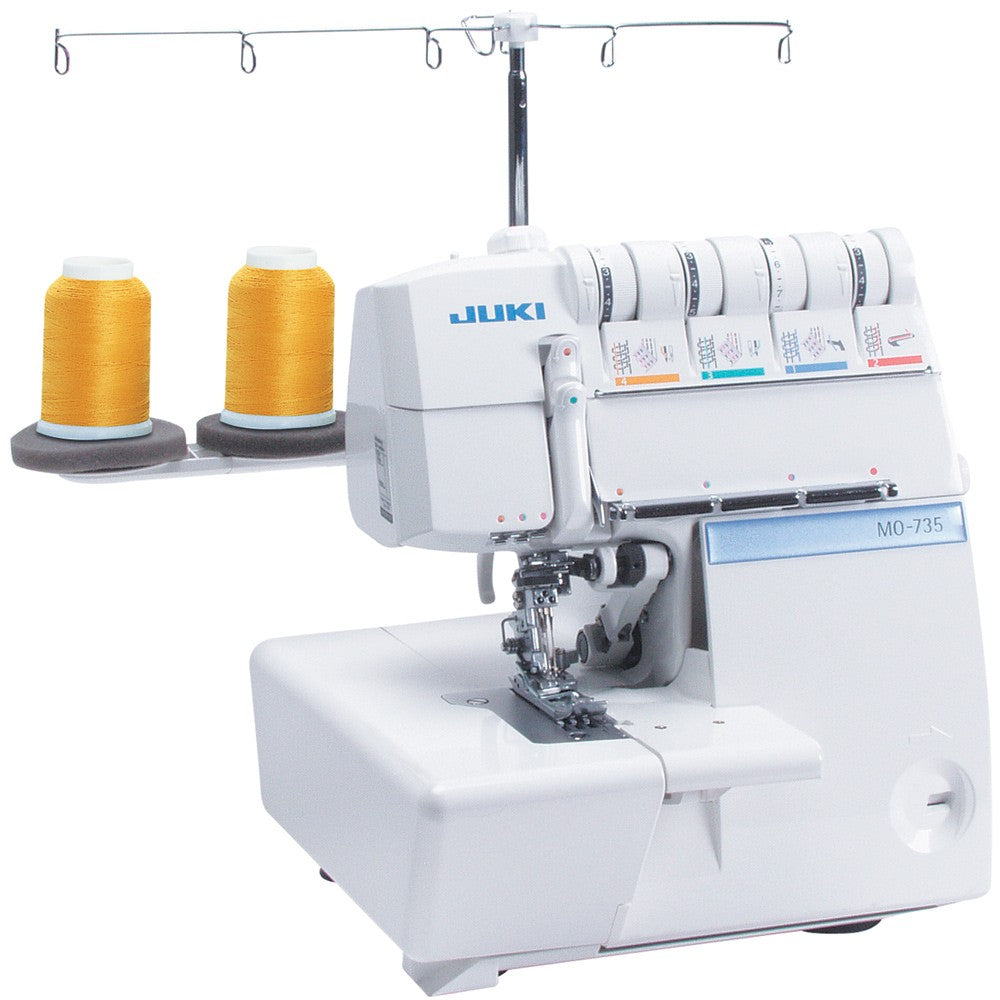 JUKI AMERICA MO-735 2/3/4/5 Thread Overlock with Chainstitch and Coverstitch