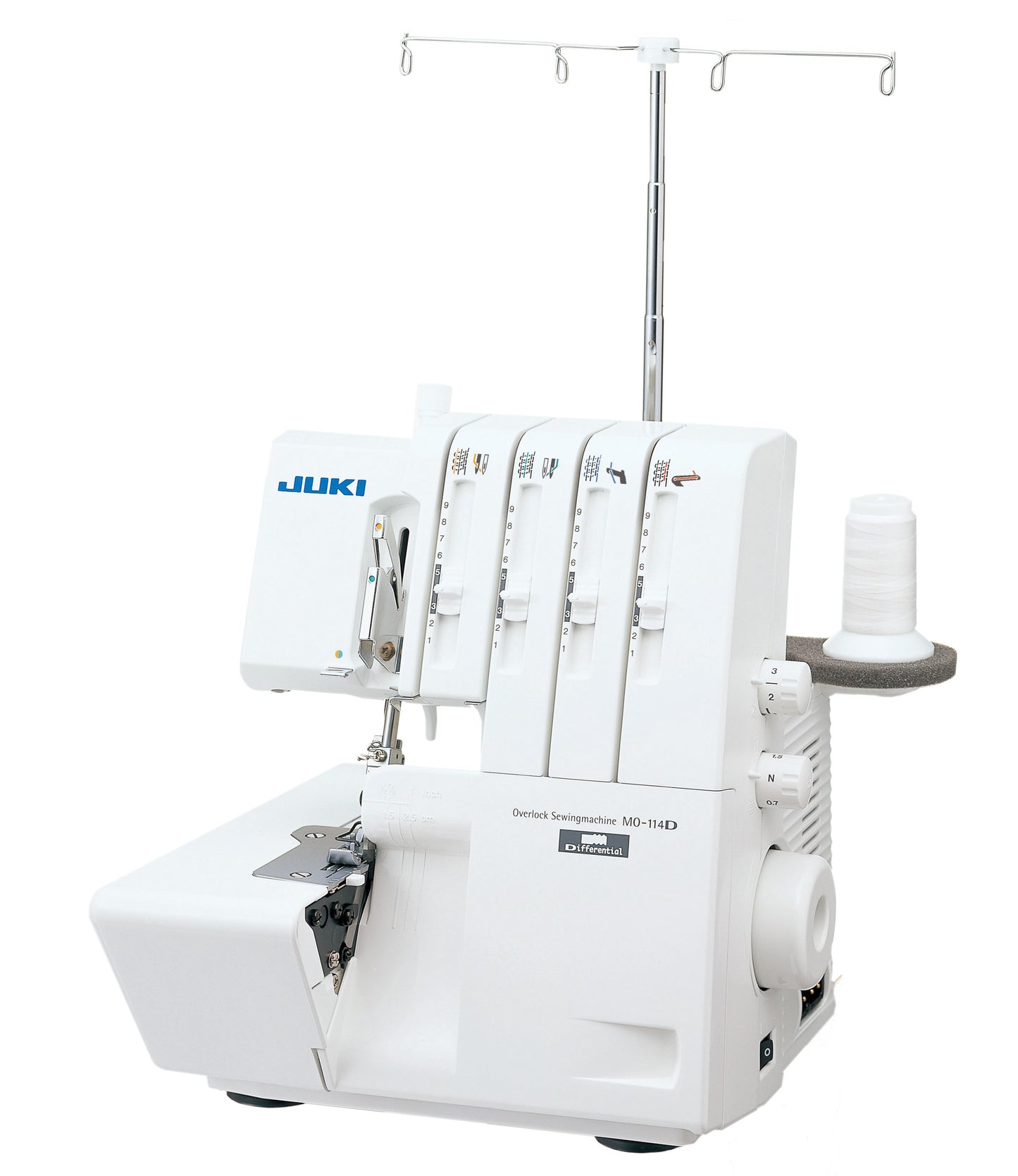 JUKI AMERICA MO-114D 2/3/4 Thread Overlock with Differential Feed and Rolled Hem