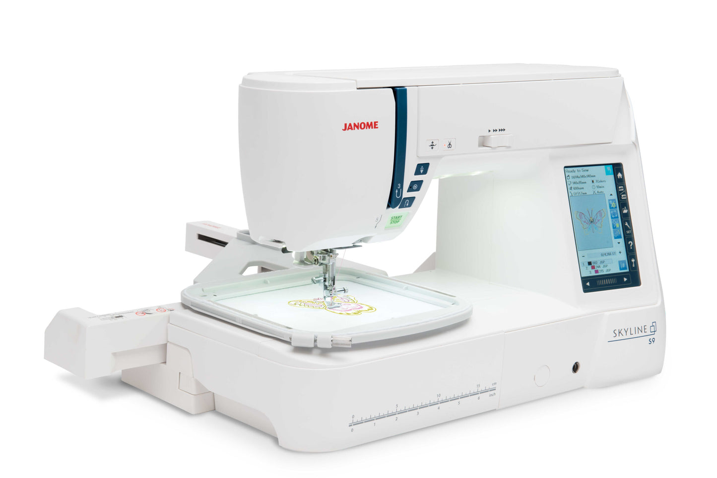 Janome Skyline 9  Embroidery Machine